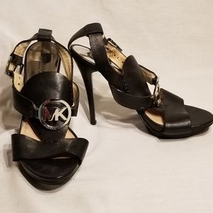 Michael Kors Black Heels Size 7.5